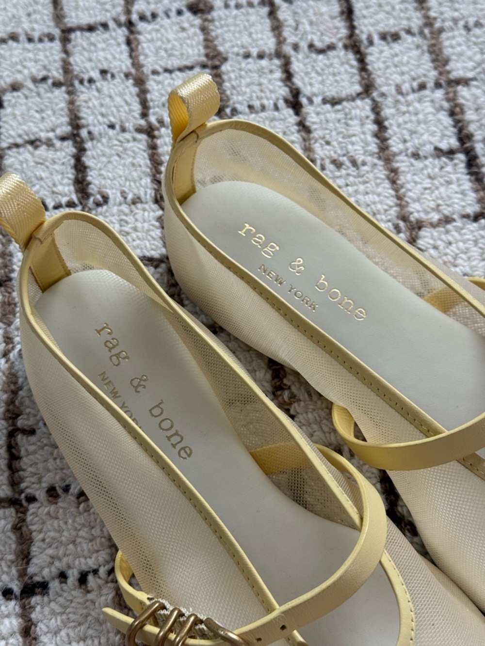 Rag & Bone Spire Mesh Mary Jane Flat - Picture 7 of 7